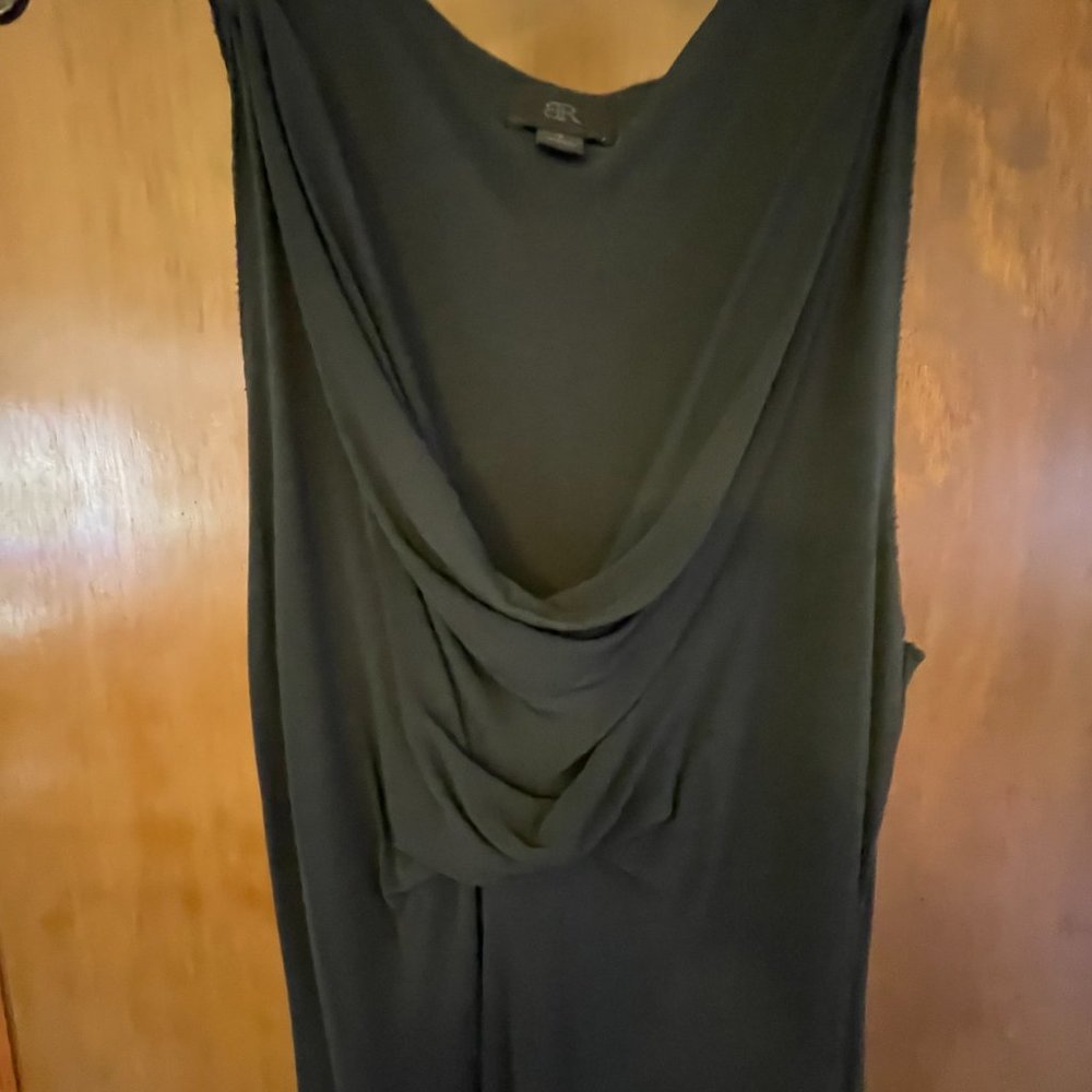 Banana Republic Monogram Little Black Dress Sz S - sleeveless mini